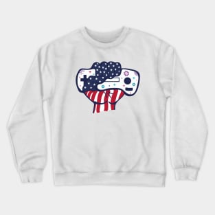 I love USA Crewneck Sweatshirt